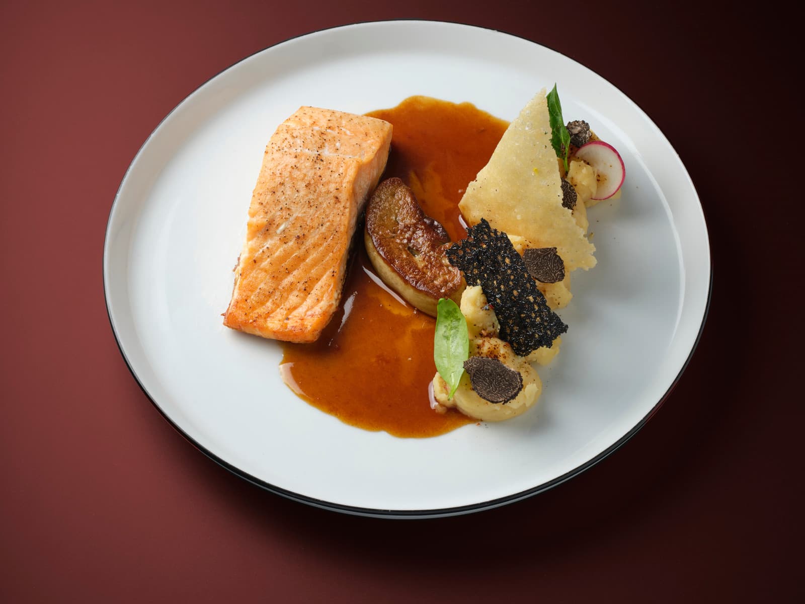 Plat signature de la Brasserie Hôtel de Ville (4/4)